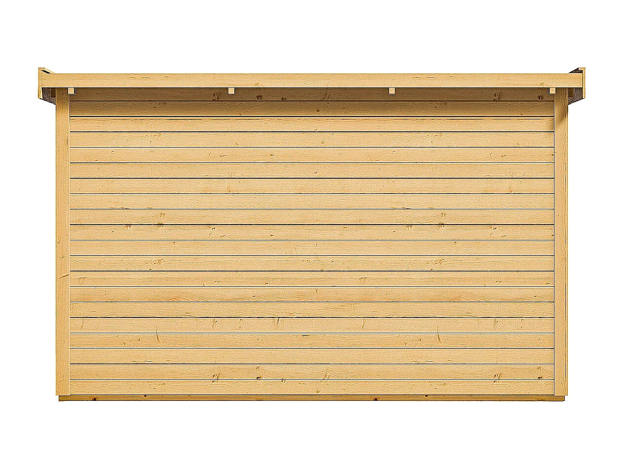 Studio de jardin en bois 15,3 m² - Epaisseur 28 mm - CANOPIA