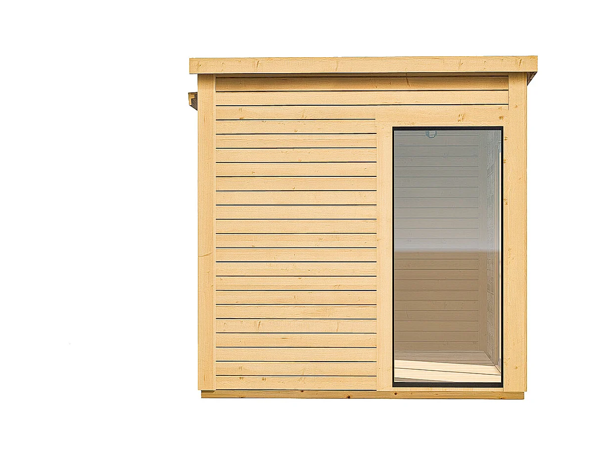 Studio de jardin en bois 10,2 m² - Epaisseur 45 mm - SYLVANA