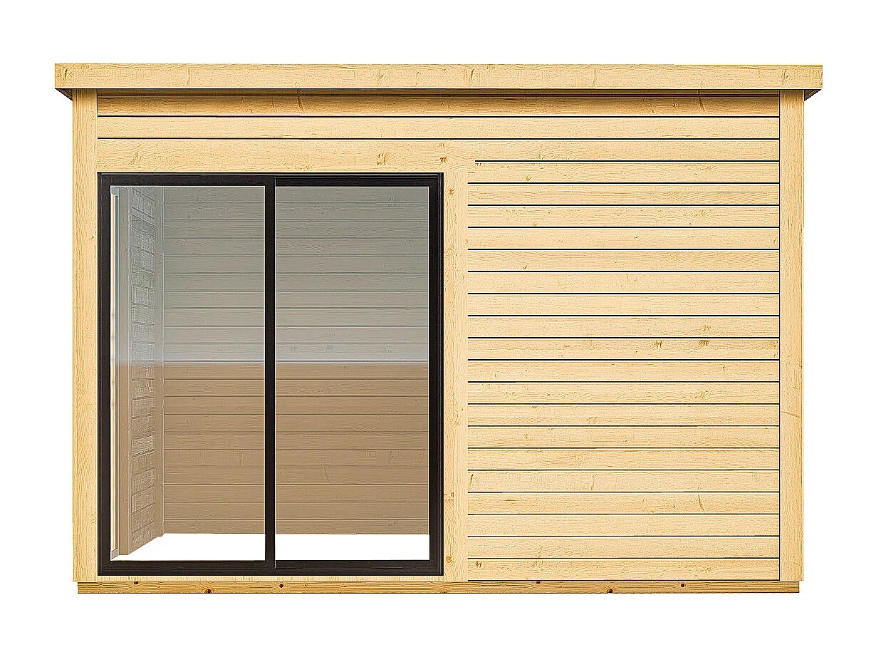 Garten-Holzhaus - 10,2 m² - Stärke 45 mm - SYLVANA