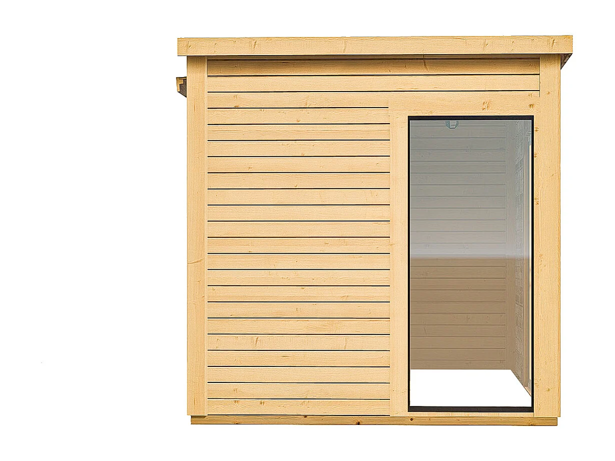 Garten-Holzhaus - 10,2 m² - Stärke 45 mm - SYLVANA