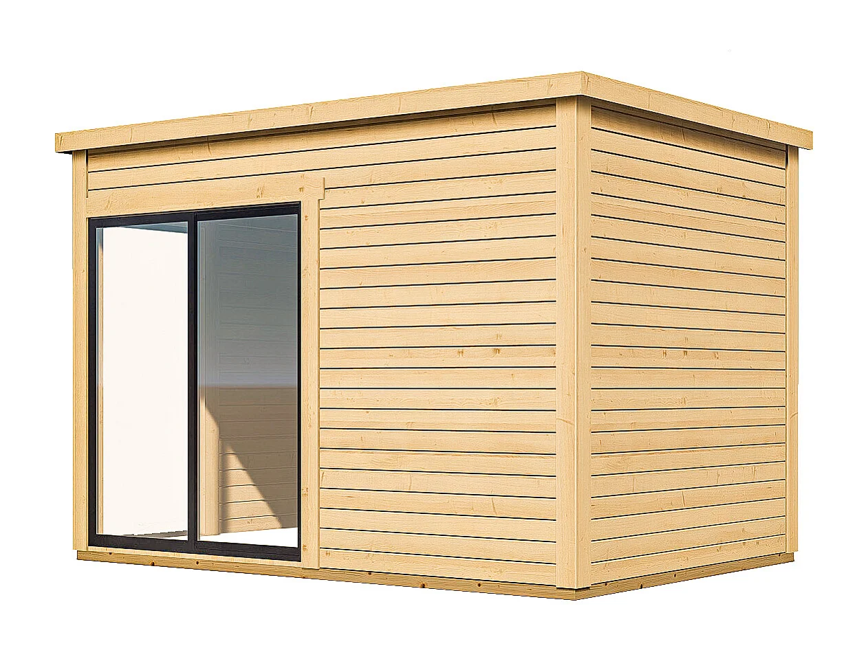 Garten-Holzhaus - 10,2 m² - Stärke 45 mm - SYLVANA