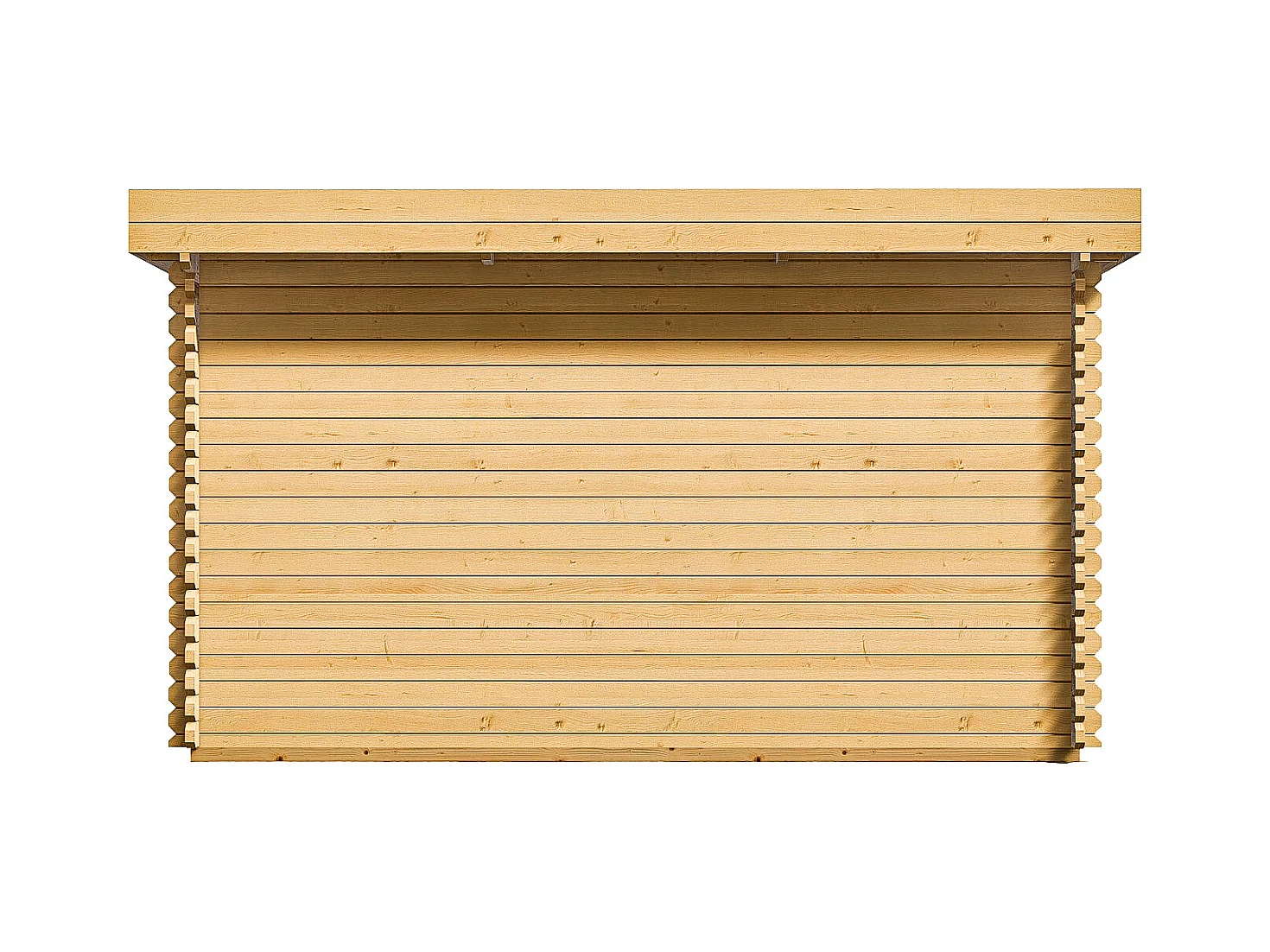 Studio de jardin en bois 17,1 m² - Epaisseur 40 mm - BOESIA