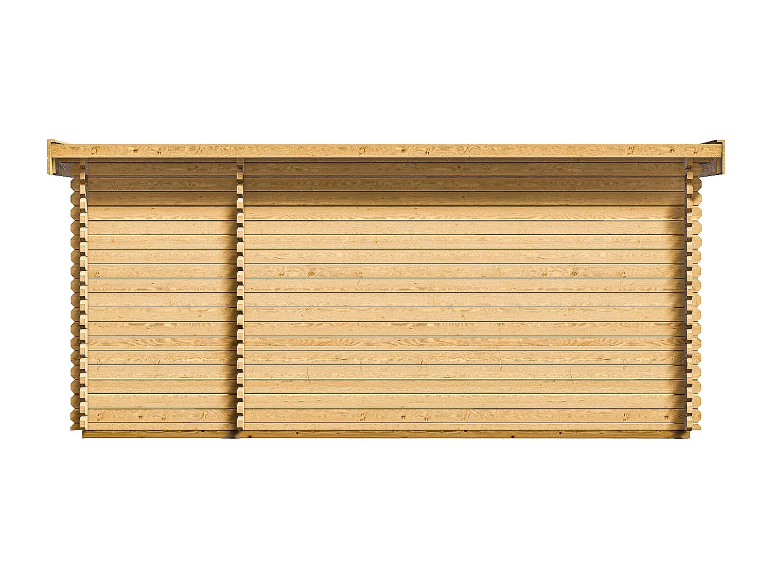 Garten-Holzhaus - 24,4 m² - Stärke 40 mm - ARBORIA