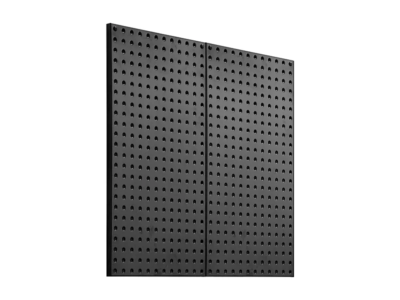 Panneaux Perforés en Métal SucceBuy, 2 Panneaux, 609,6x304,8 mm, pour Outils de Garage