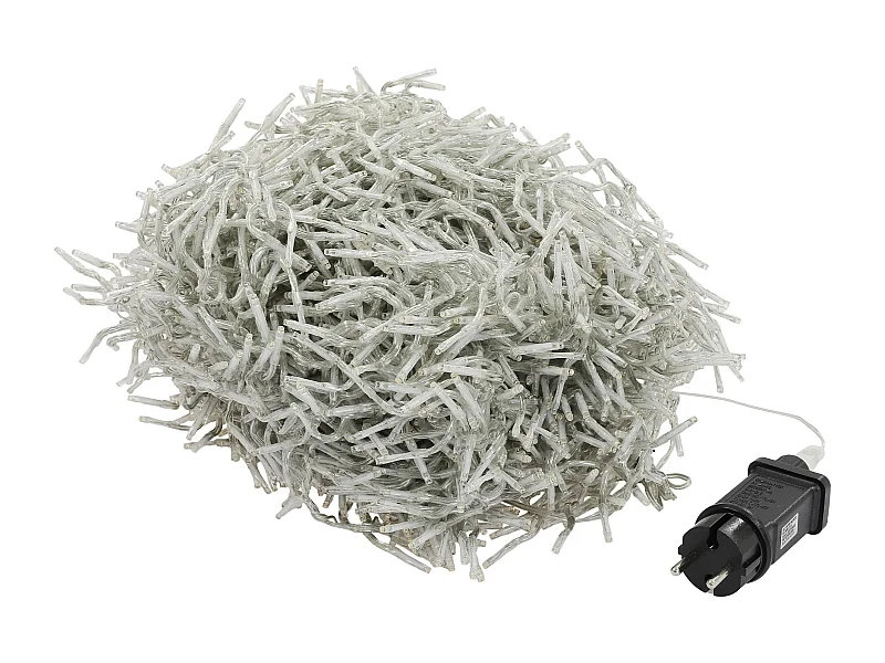 Guirlande lumineuse de noël 22 m 3000 LED blanc chaud avec minuterie 8 modes d'éclairage chaînes de lumières décoratives fête en grappe étanche IP44