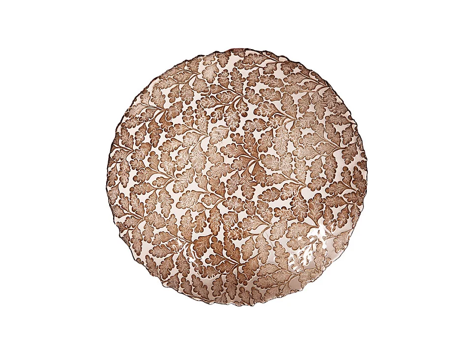 Plat rond Sépia 32 cm