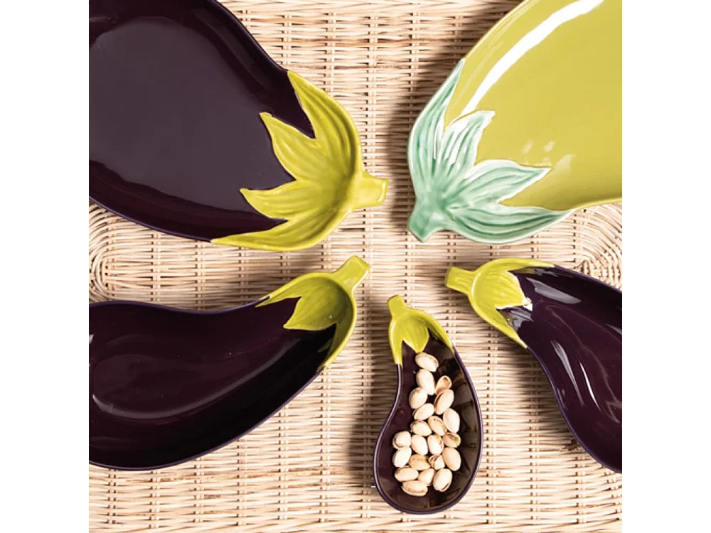 Coupe Aubergine 22x10 cm