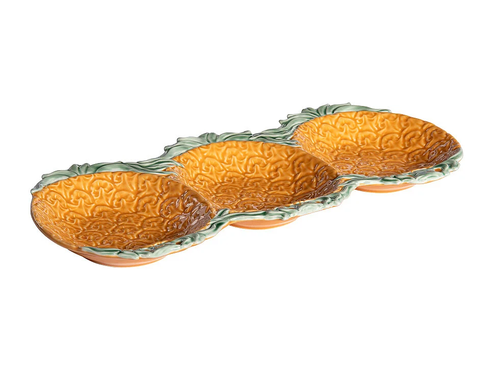 Plat apéritif 42x20 cm Ananas