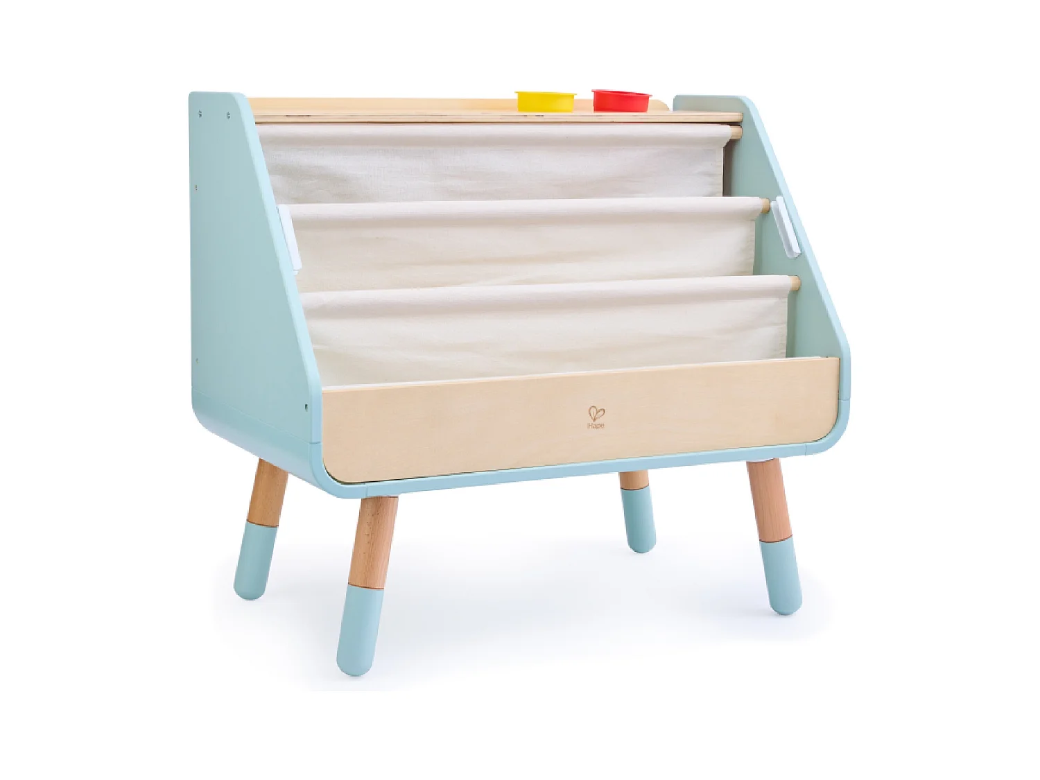 Bibliothèque/Tableau à dessin 2 en 1 en bois PLAY FURNITURE