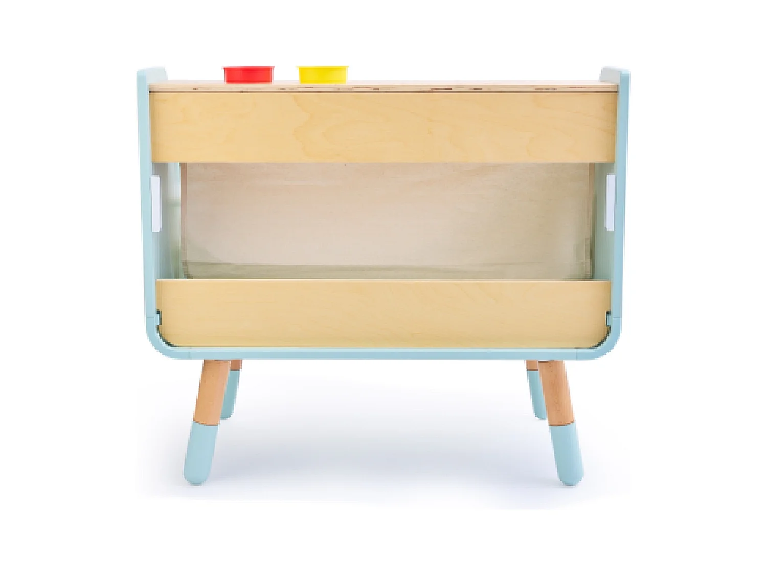 Bibliothèque/Tableau à dessin 2 en 1 en bois PLAY FURNITURE