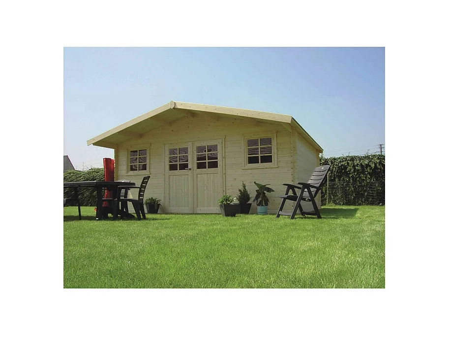 Abri de Jardin Solid Zürich (19.71m²) - 508x388cm