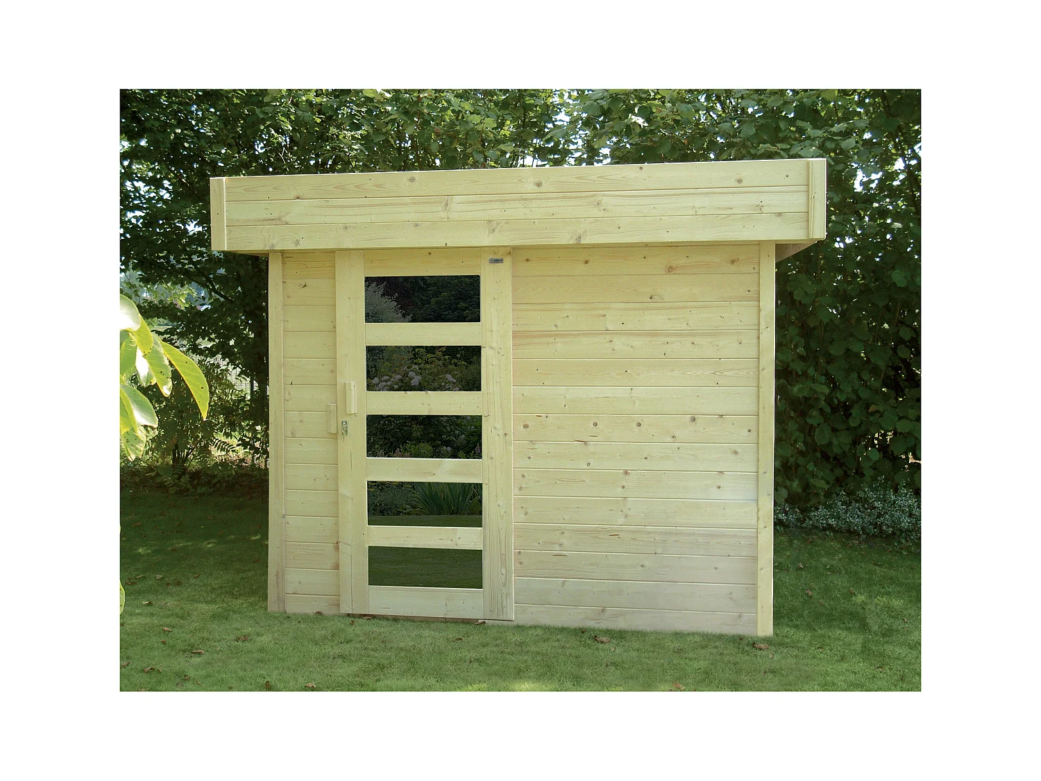 Abri de Jardin Solid BERGEN (4.84 m²) - 241x201 cm