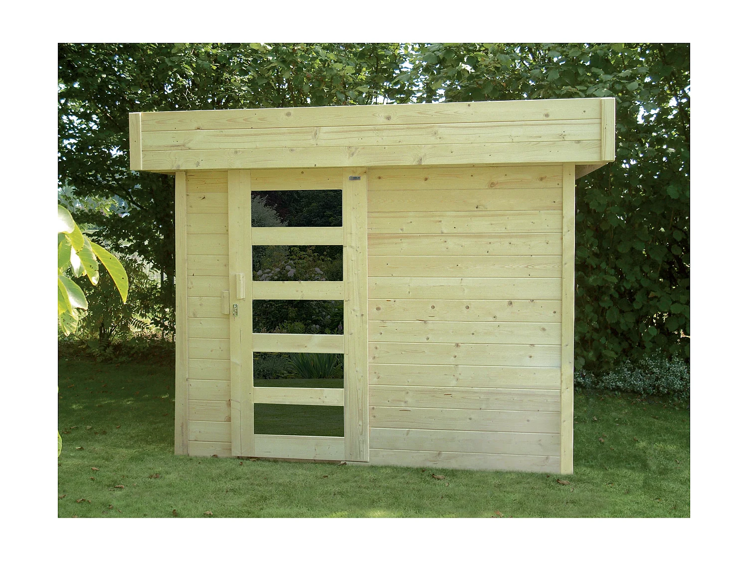 Abri de Jardin Solid BERGEN (4.84 m²) - 241x201 cm