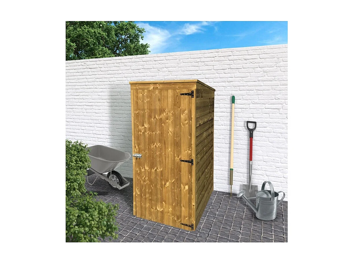 Abri de Jardin Solid Modern 90x96cm - 0.87m² - Rangement Extérieur