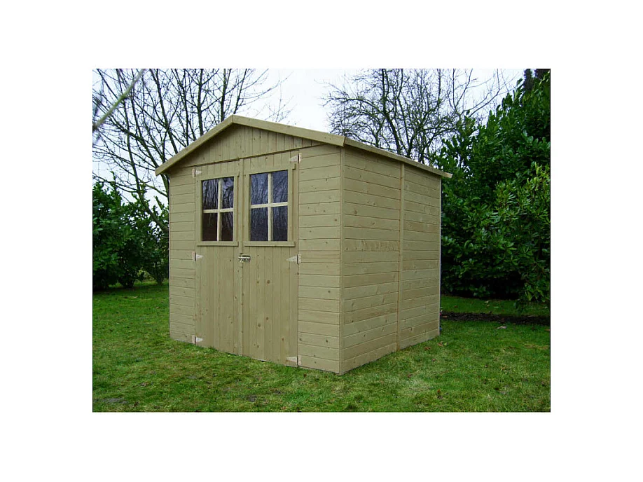 Tuinhuis Solid Elsa 3.9m² - Geïmpregneerd Hout 212x184cm