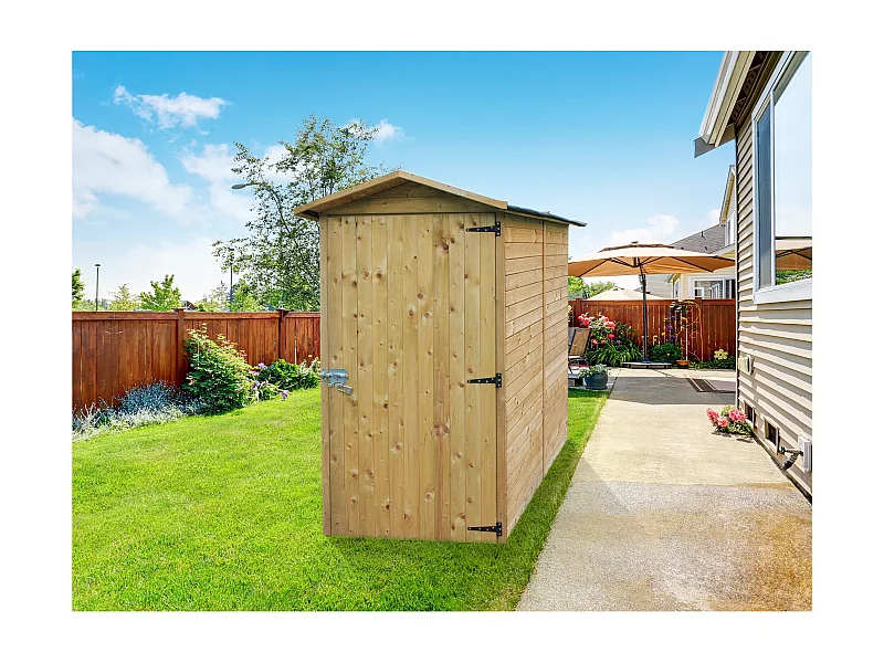 Abri de Jardin Solid Traditional - 902x1832 cm (1.66 m²) - Rangement Extérieur