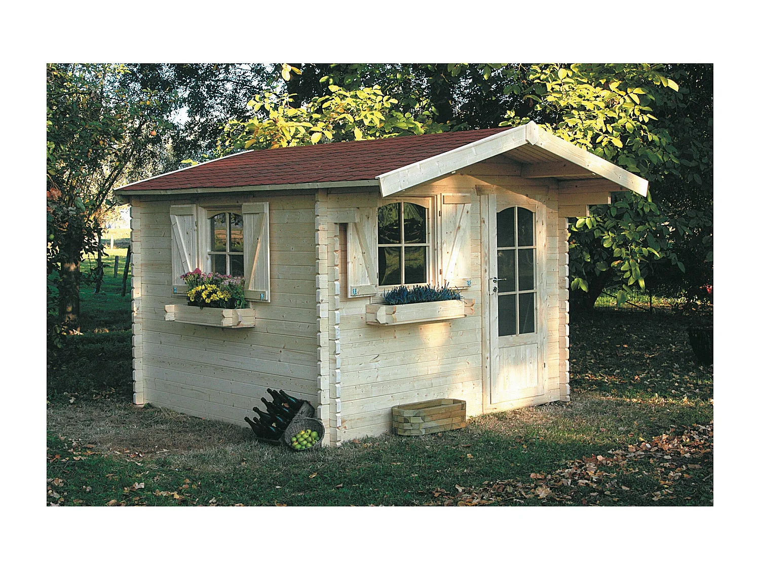 Tuinhuis Solid SERVOZ 8.88m² - 298x298cm