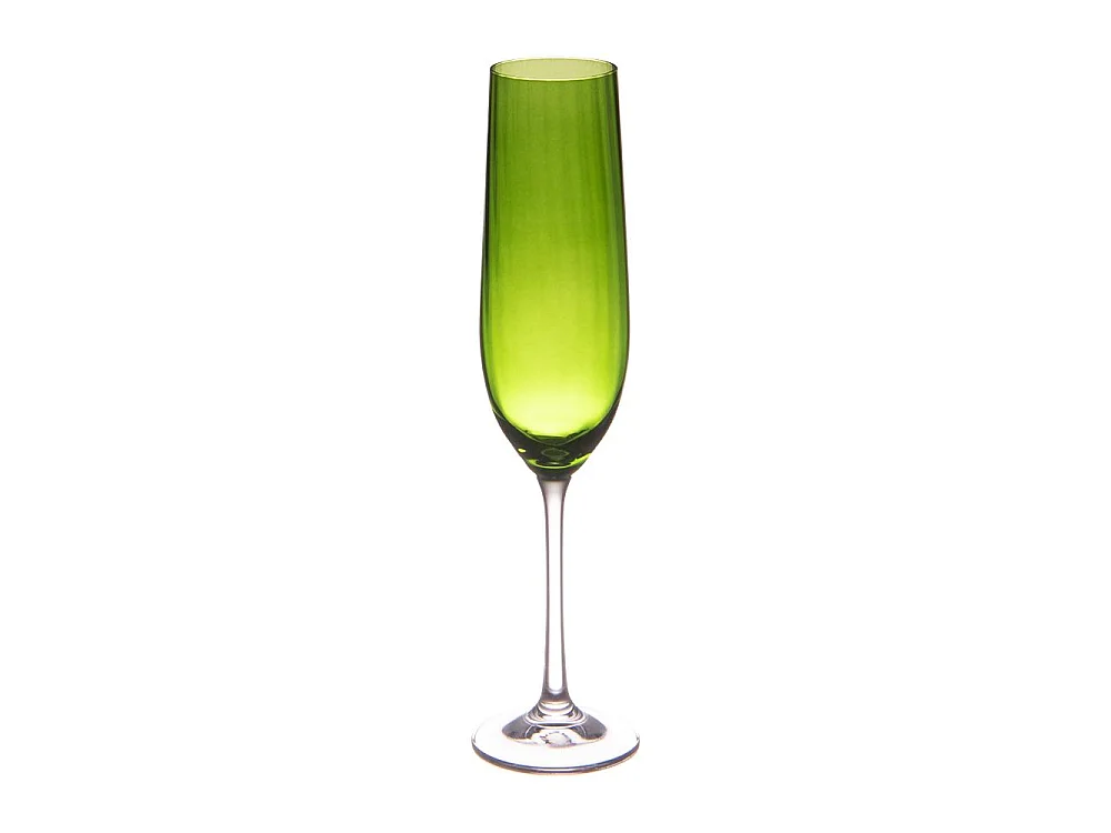 Flûte verte Santa 19 cl (lot de 6)