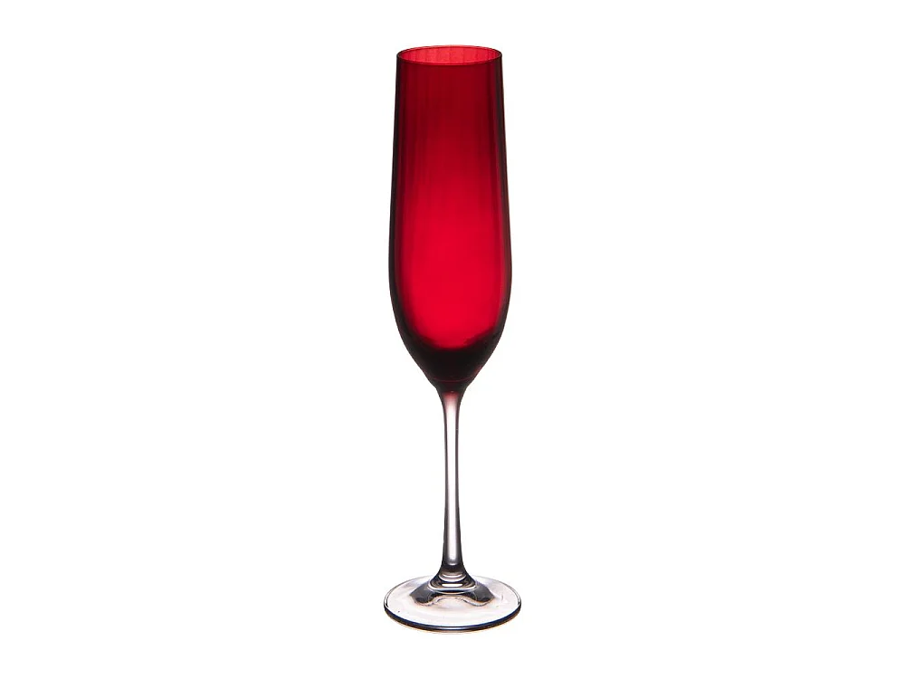 Flûte rouge Santa 19 cl (lot de 6)
