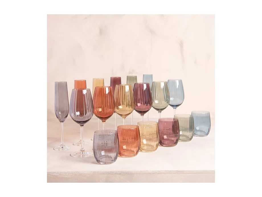 Coffret de 6 flûtes Lumen 19 cl