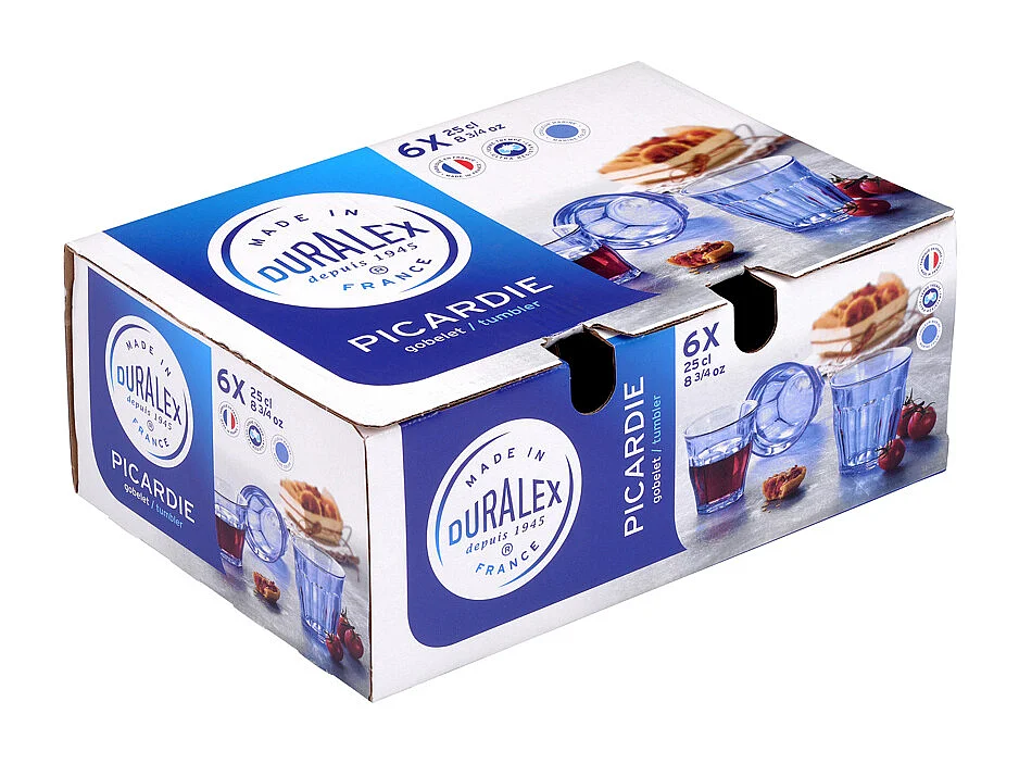 Gobelet Picardie marine 25 cl (lot de 6)