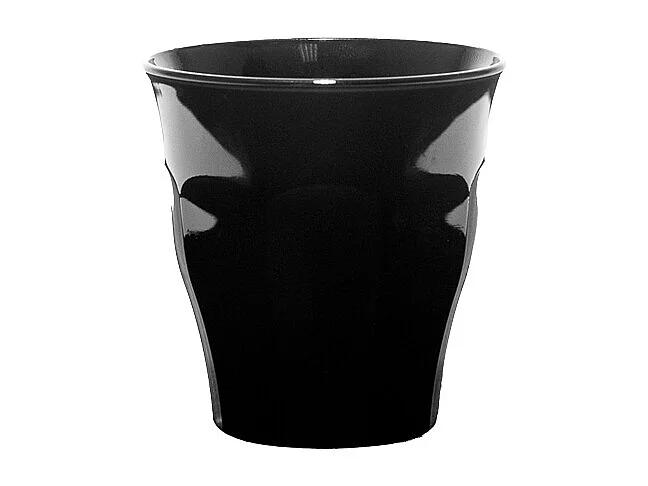 Boite de 6 gobelets Picardie noir 9 cl