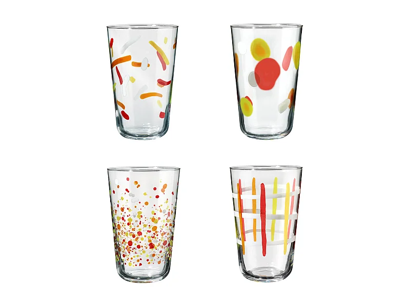 Boite de 4 gobelets Gioia 40 cl