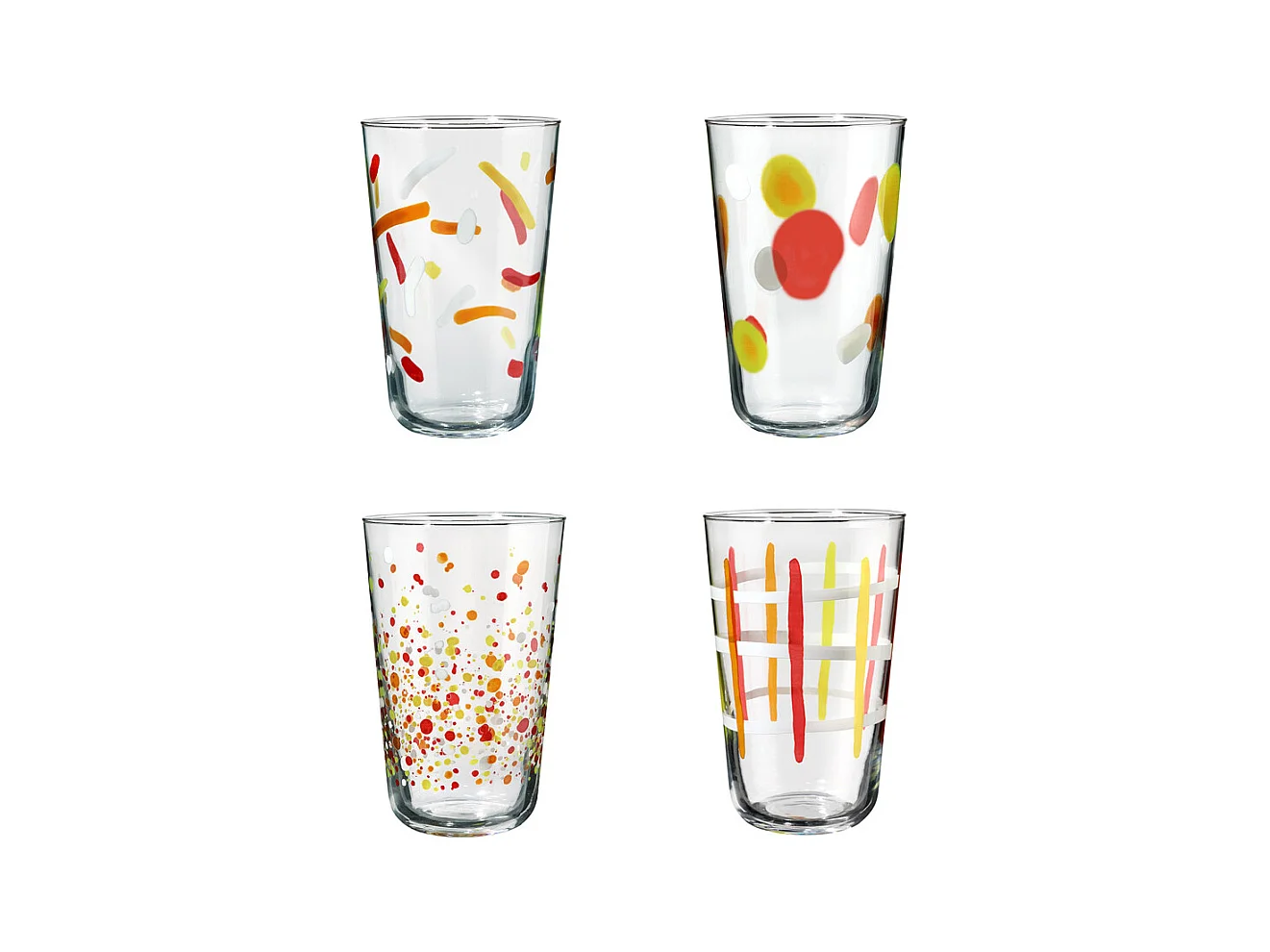 Boite de 4 gobelets Gioia 40 cl