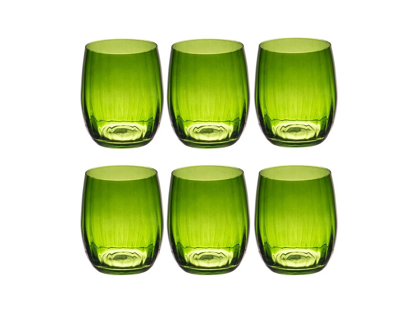 Gobelet vert Santa 30 cl (lot de 6)