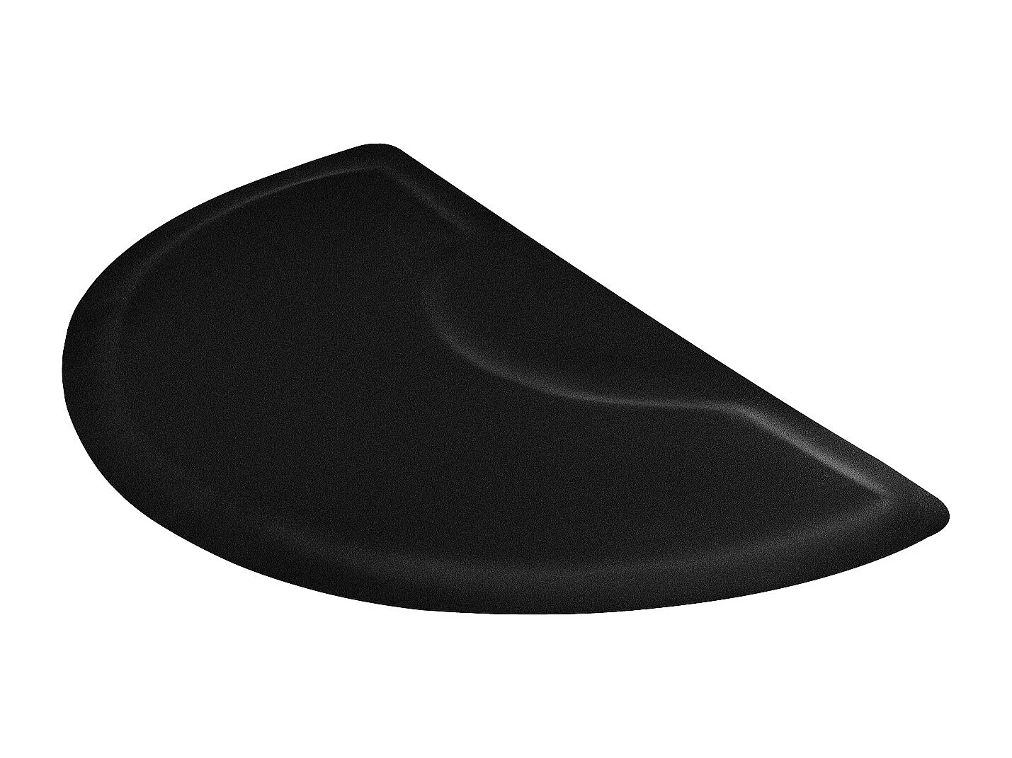 Tapis de Salon SucceBuy, 91x152 cm, Tapis Debout Semi-Circulaire, Tapis Anti-Fatigue de 13 mm D'Épaisseur, Surface en PVC Facile D'Entretien