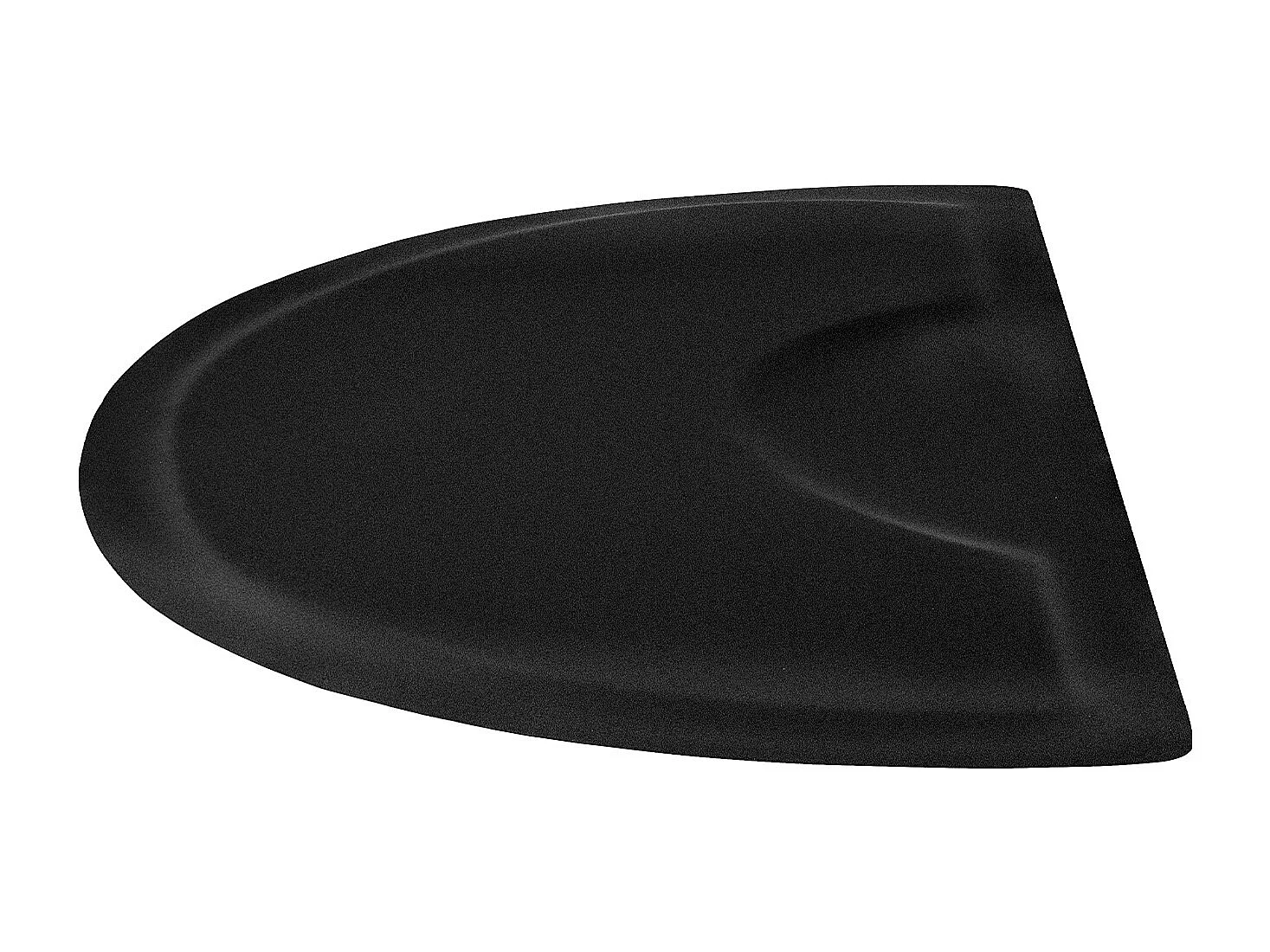 Tapis de Salon SucceBuy, 91x152 cm, Tapis Debout Semi-Circulaire, Tapis Anti-Fatigue de 13 mm D'Épaisseur, Surface en PVC Facile D'Entretien