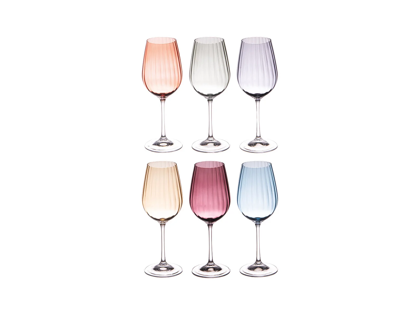 Coffret de 6 verres à pied Lumen 35 cl