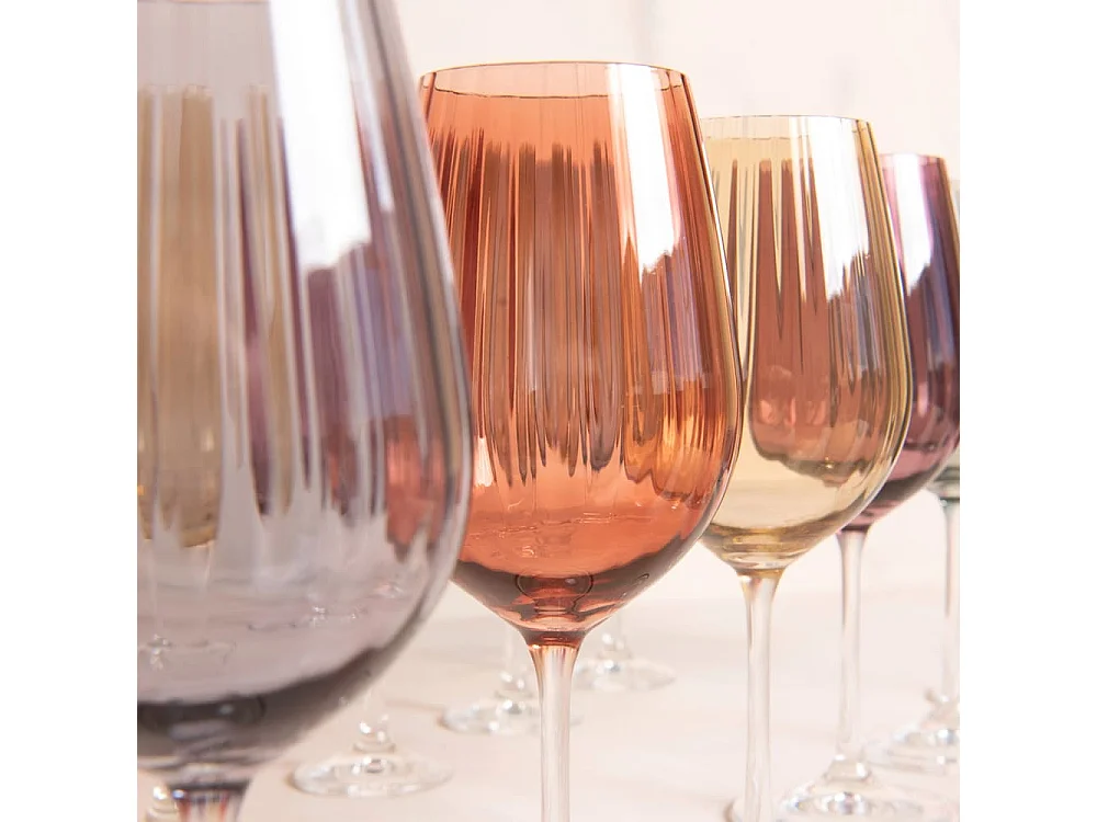 Coffret de 6 verres à pied Lumen 35 cl