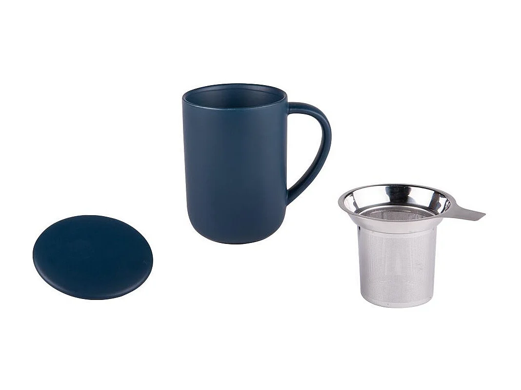 Tisanière Uno Bleu matt 47 cl