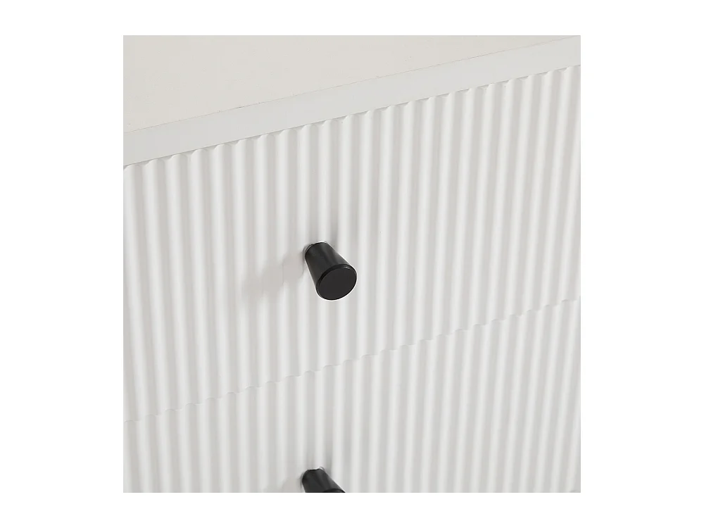 Coiffeuse blanc miroir éclairage plateau coulissant LED 3 couleurs sans tabouret