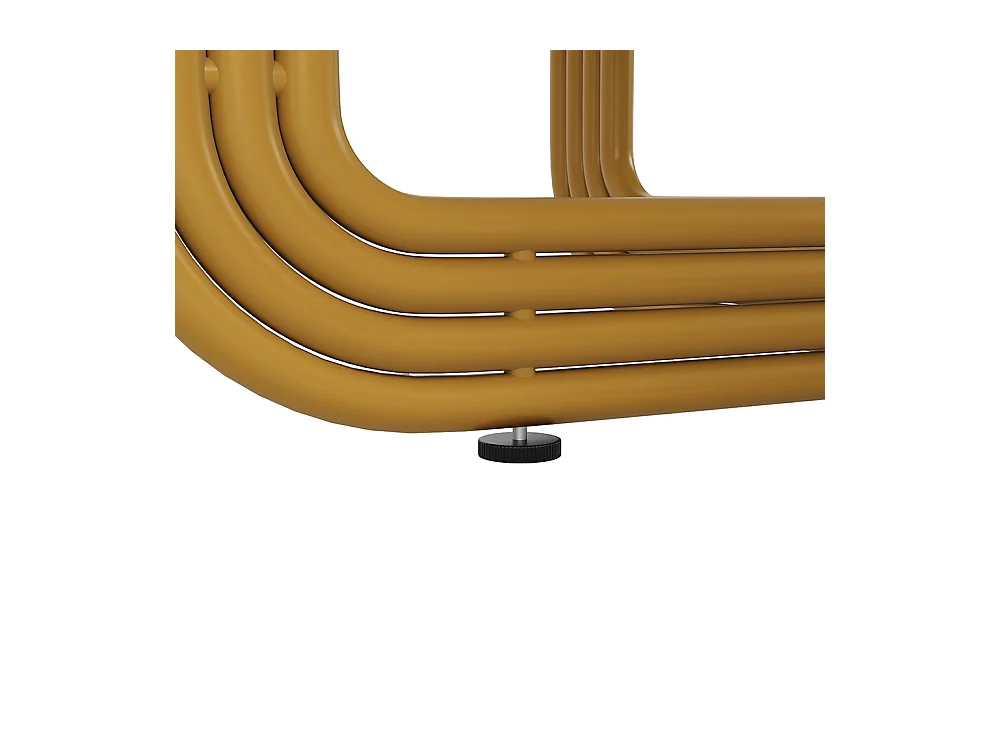 Ensemble table à manger 5 pièces 4 chaises moderne table ronde 80cm pieds dorés plateau marbré chaises gris