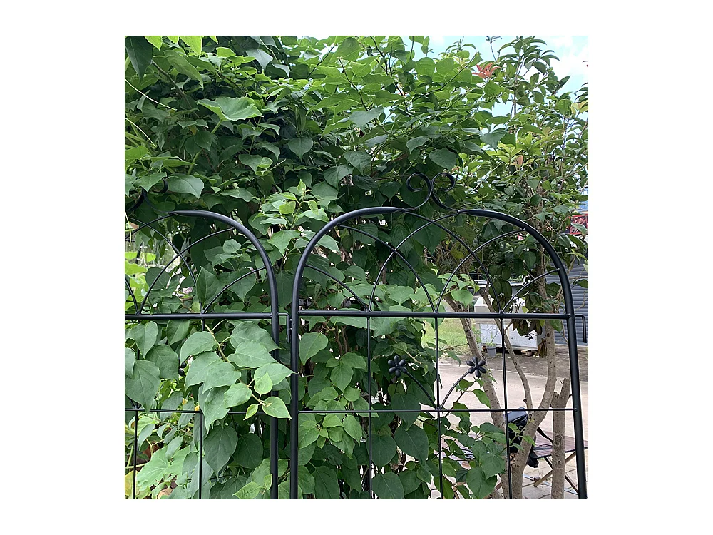 Grillage métallique jardin 2 paquets grillage plantes grimpantes intérieur extérieur plantes en pot plantes dintérieur décoratif clôture