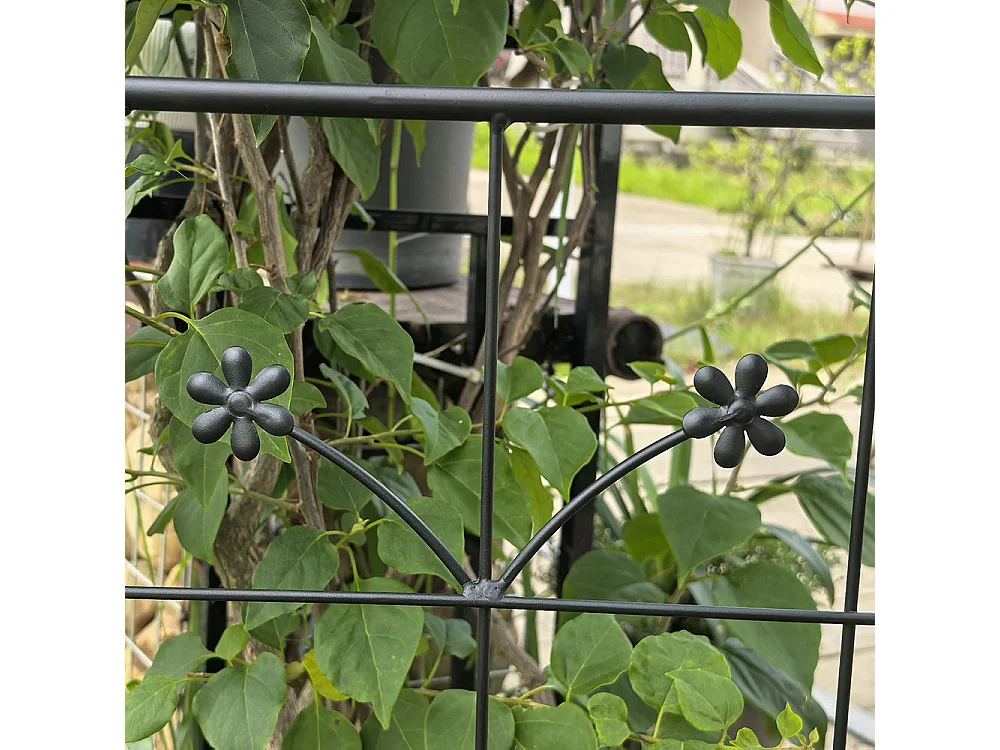 Grillage métallique jardin 2 paquets grillage plantes grimpantes intérieur extérieur plantes en pot plantes dintérieur décoratif clôture