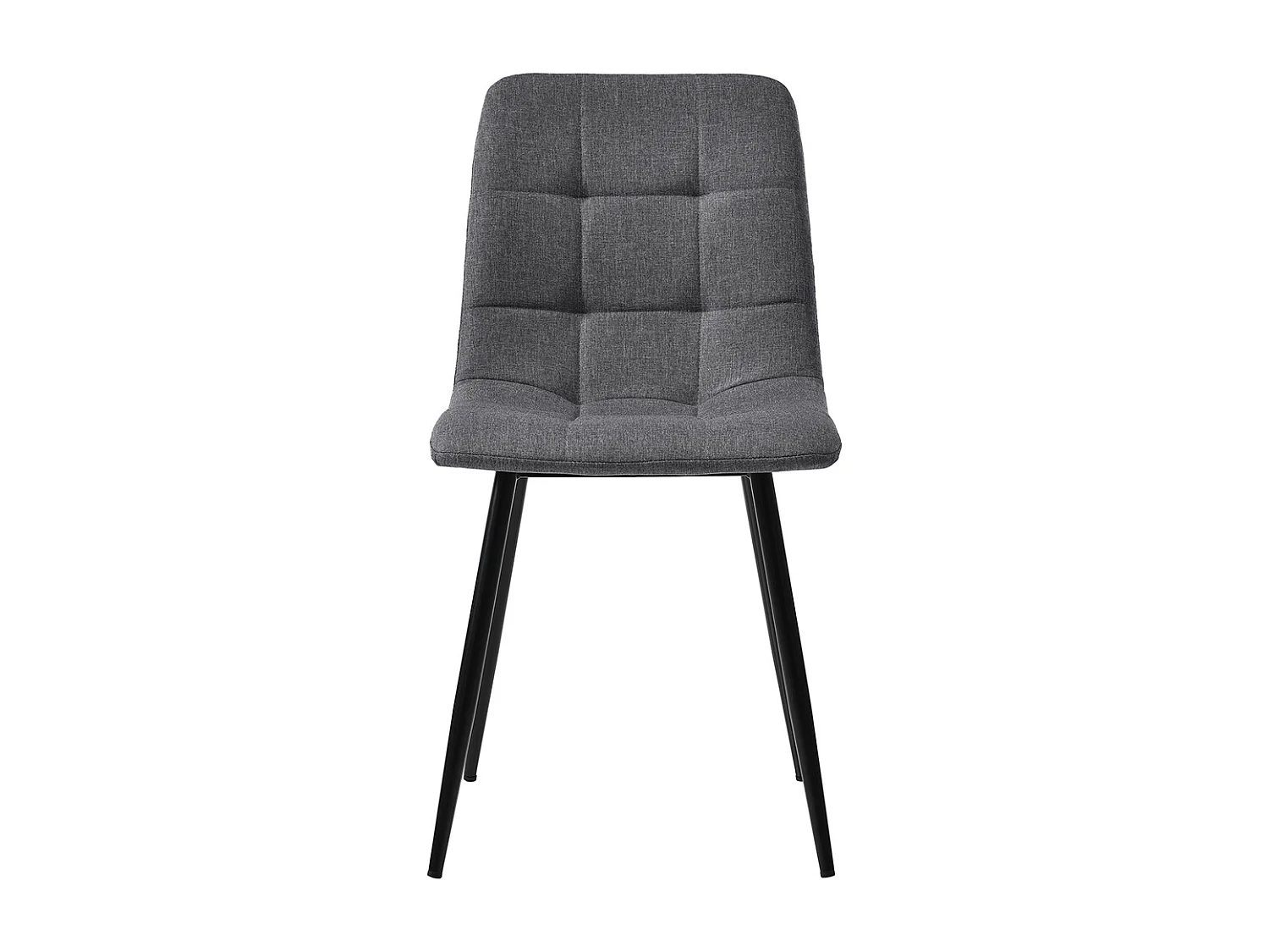 Ensemble table à manger 5 pièces 4 chaises moderne table ronde 100cm pieds noir plateau marbre MDF chaises velours gris