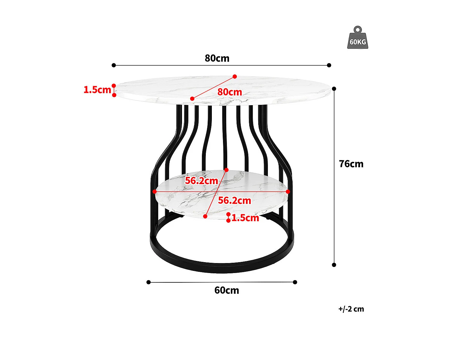 Ensemble table à manger 5 pièces 4 chaises moderne table ronde 80cm pieds noir plateau marbré chaises velours gris