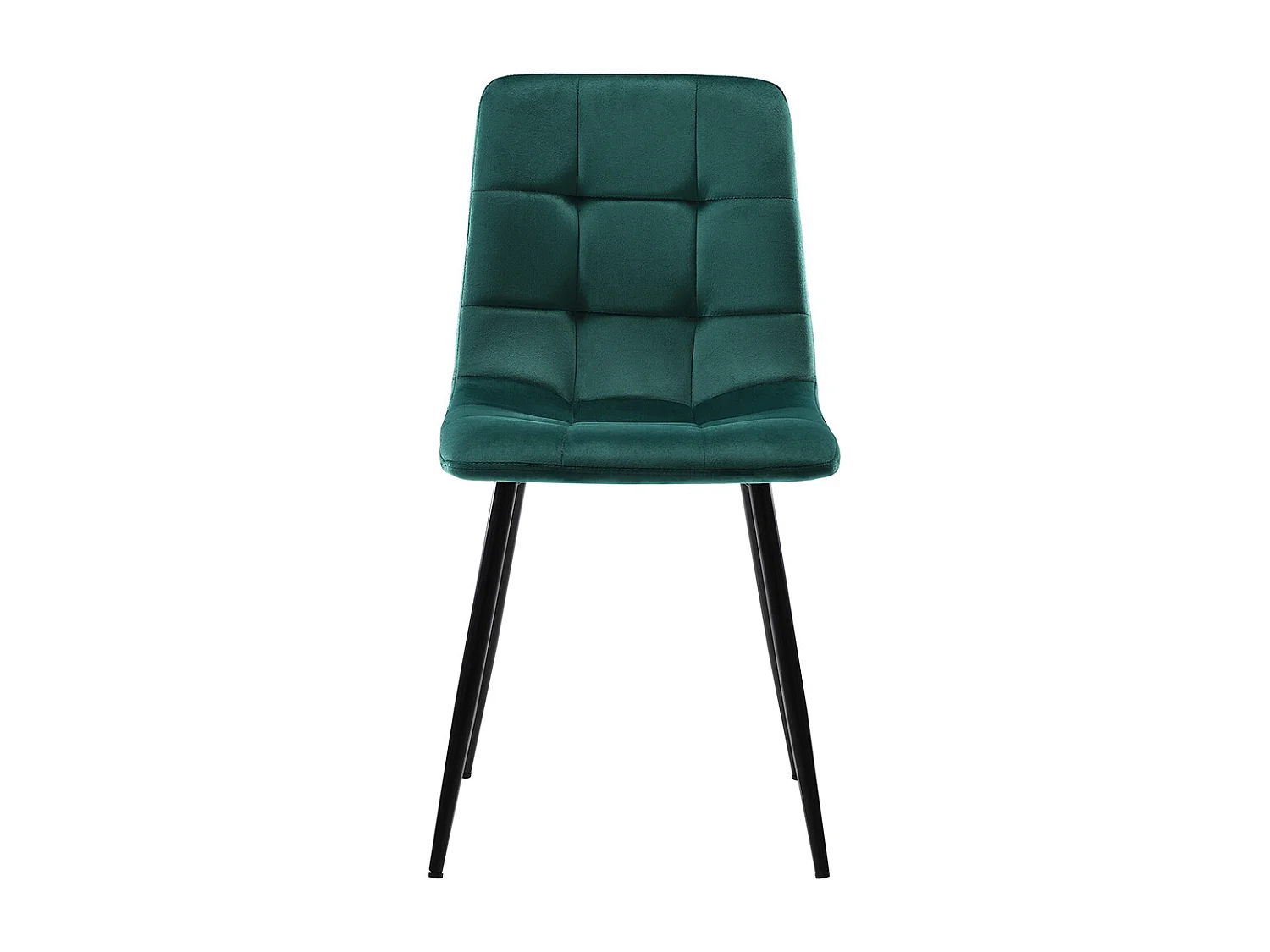 Ensemble table à manger 5 pièces 4 chaises table ronde 100cm pieds dorés plateau blanc chaises velours vert foncé