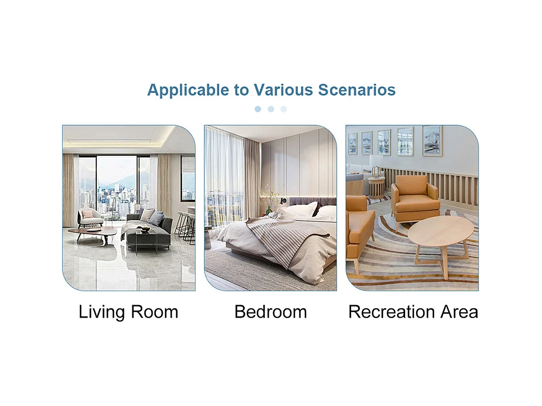 Table basse moderne minimaliste verre trempé design multicouche support MDF autocollants bois naturel