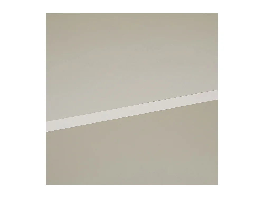 Buffet blanc commode meuble à chaussures espace rangement deux portes trois tiroirs étagère réglable salle à manger salon cuisine