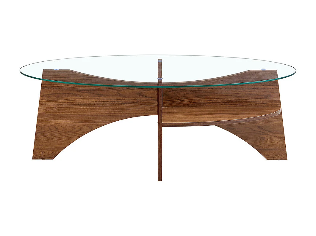 Table basse verre trempé haute qualité robuste facile à nettoyer design moderne