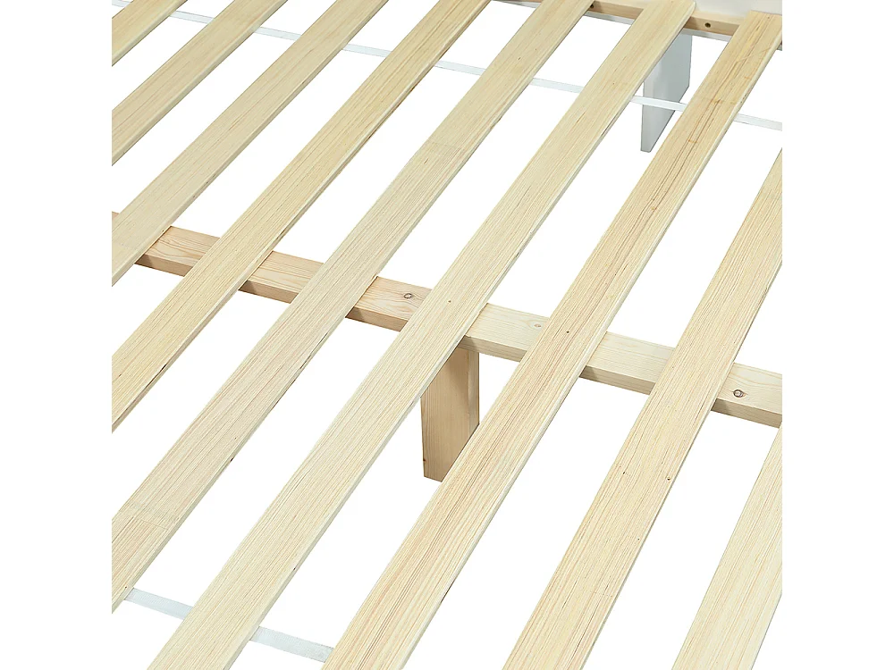 lit avec rangement 140x200 panneaux tête rangement 2 lampes prise recharge rangements tiroirs pin blanc