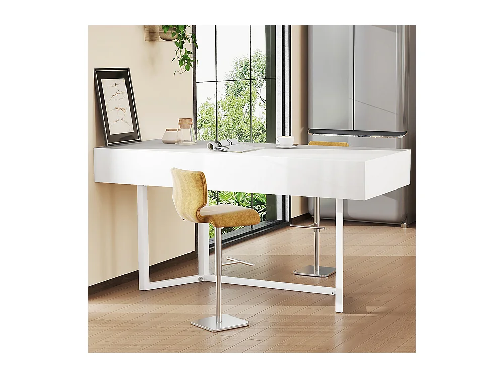 Bureau pliable multifonction prises EU design coque cacher désordre adapté familles chats bébés