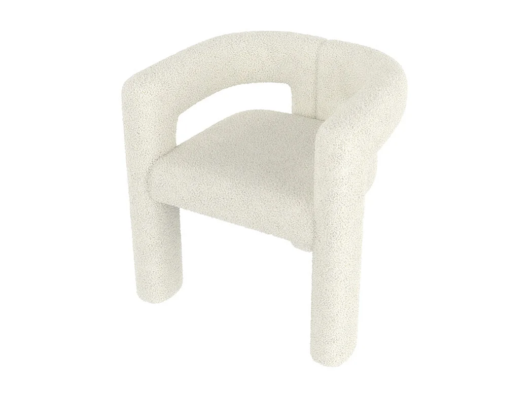 Fauteuil ergonomique Teddy Flor haut de gamme design unique confort maximal polyvalent montage rapide blanc