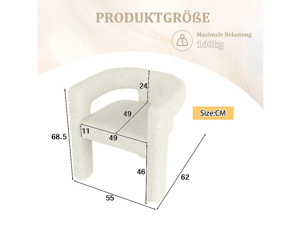 Fauteuil ergonomique Teddy Flor haut de gamme design unique confort maximal polyvalent montage rapide blanc
