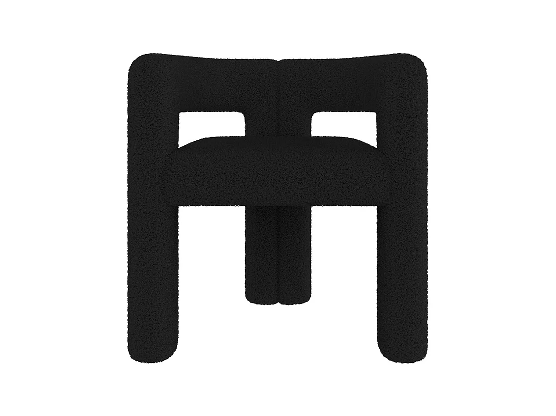 Fauteuil ergonomique Teddy Flor haut de gamme design unique confort maximal polyvalent montage rapide noir