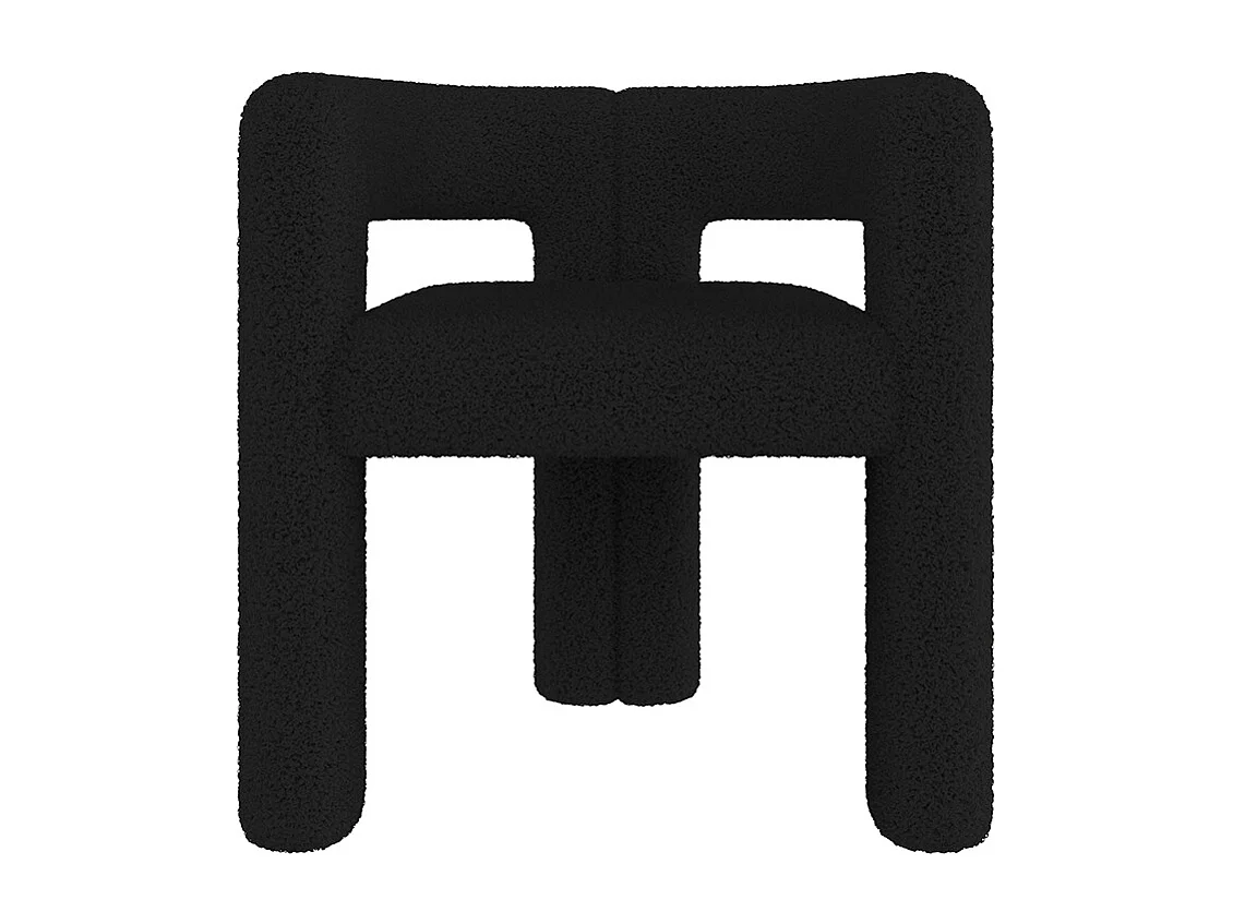 Ergonomische fauteuil Teddy Flor hoogwaardig uniek ontwerp maximaal comfort veelzijdig snelle montage zwart